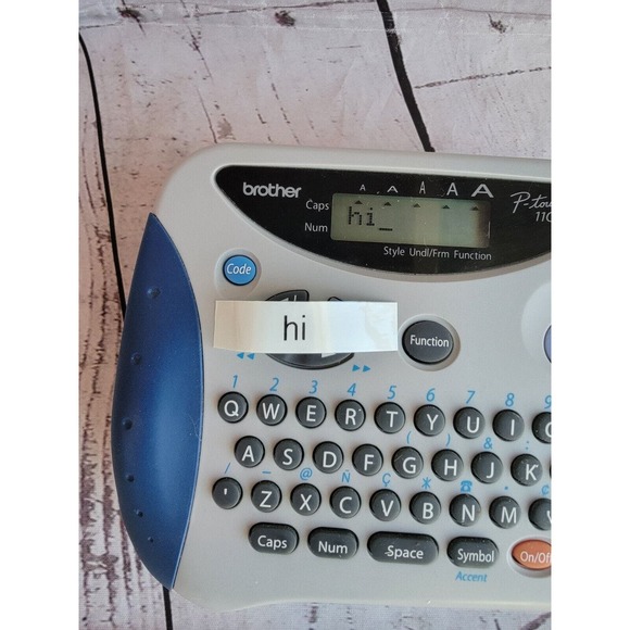 Brother P-Touch PT-1100QL Handheld Thermal Label Maker Printer Works - Picture 5 of 5